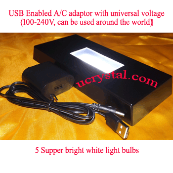 LED light base for crystal, lighted base, crystal light base, LED light base