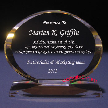 elliptical crystal award 1